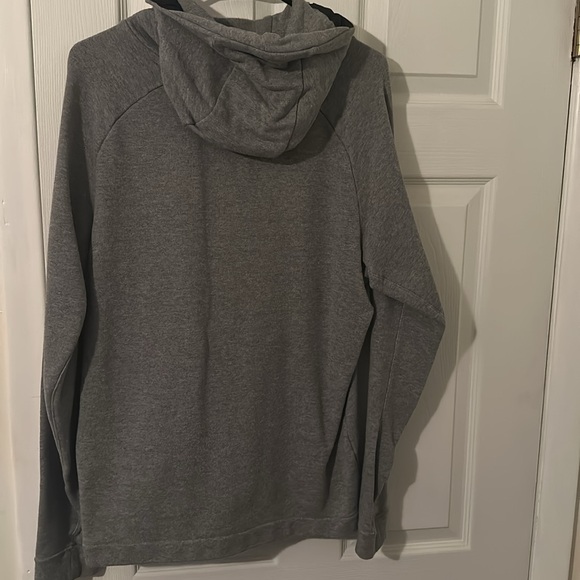 Large gray hooded Nike sweatshirt - Picture 2 of 2